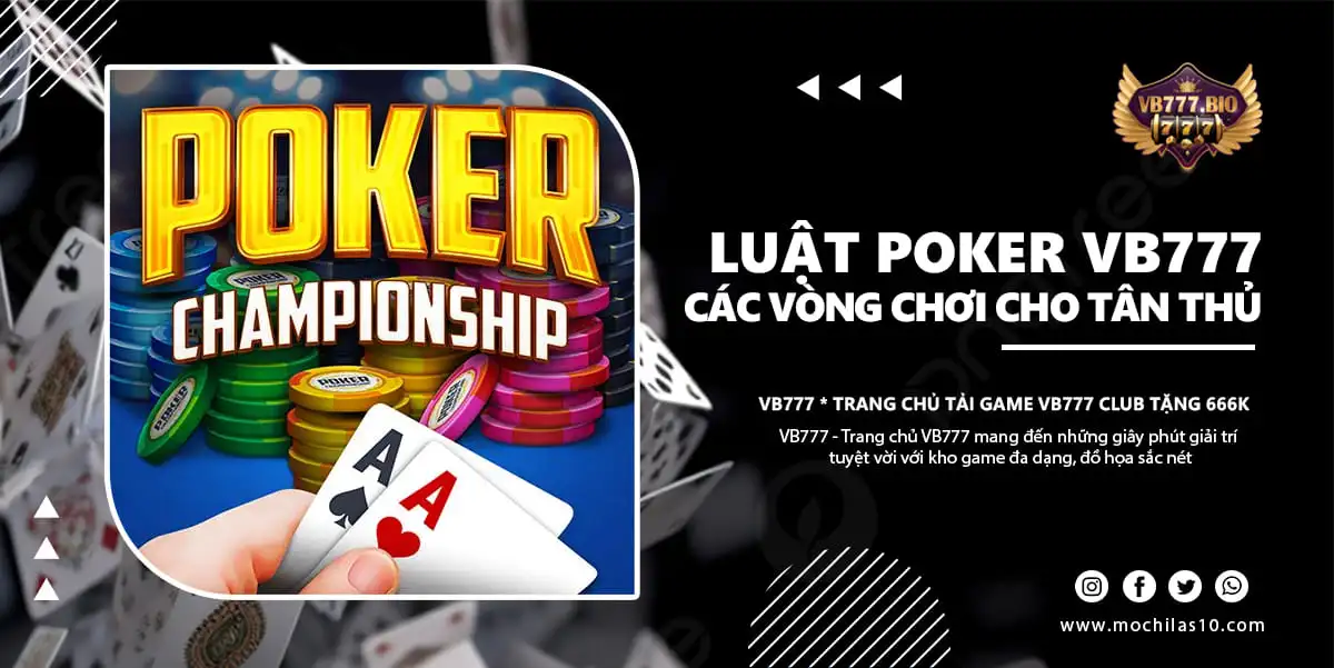 luật Poker tại cổng game VB777