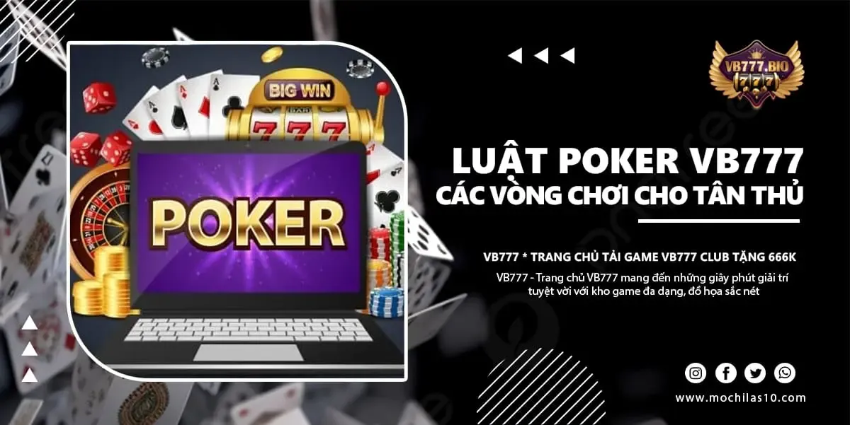 luật poker đơn giản tại cổng game vb777